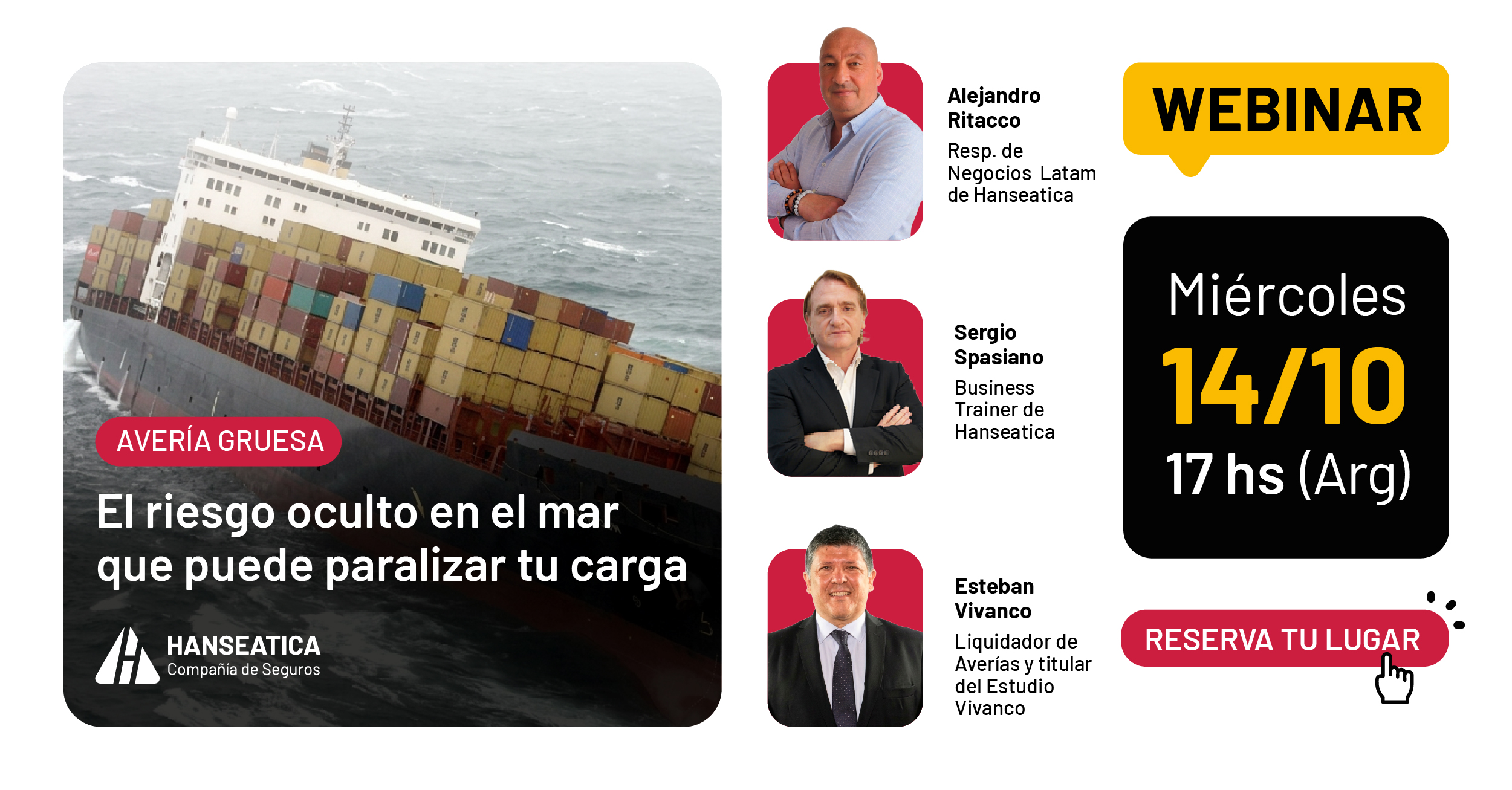 Webinar Hanseática: Avería gruesa